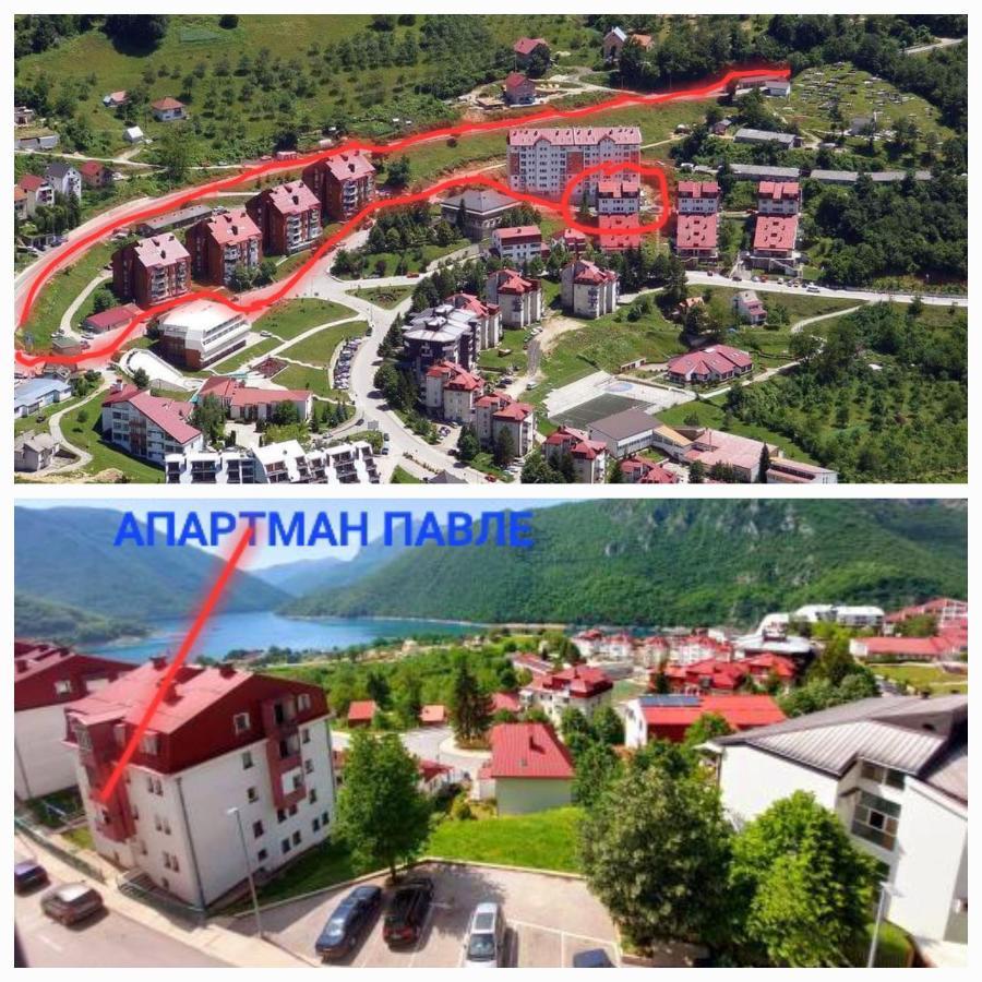 Apartman Pavle Pluzine Bagian luar foto